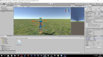 CONTROLES DEL PERSONAJE (2) | RPG Action Combat | Unity 3D en español