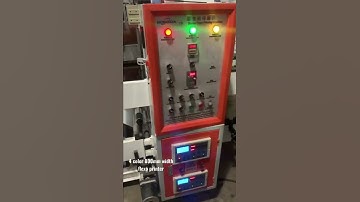 This 4 color flexo printing machine satisfies the Africa customer so much