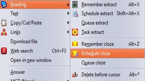 Schedule Cloze in SuperMemo