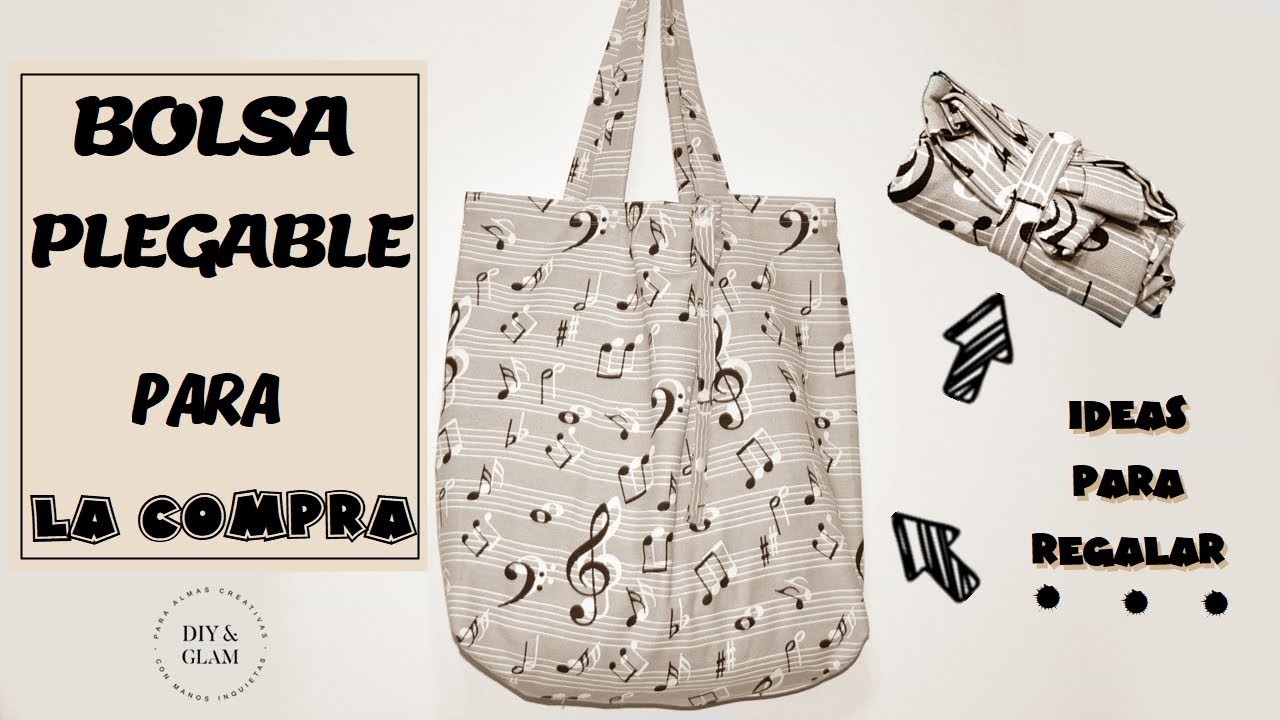 Bolsa plegable, ideas para regalar 