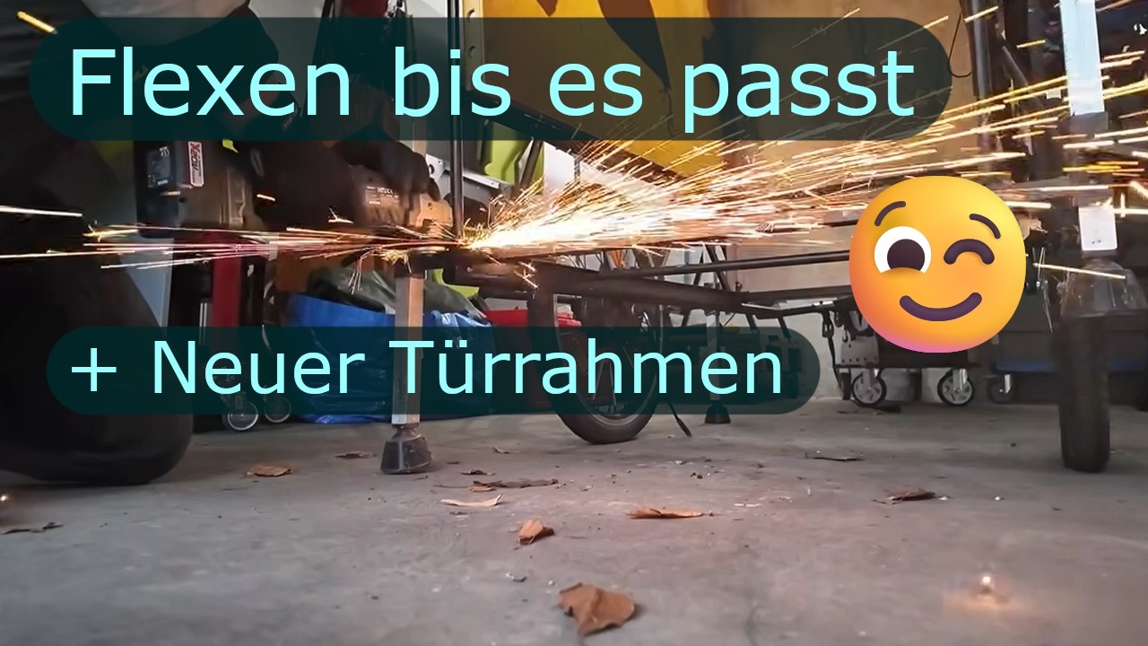 Camper Upgrade: Ich baue einen neuen Türrahmen