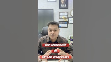 Azure Administrator Job Roles and Responsibilities! #systemassistant #teachmecloud #cloudcomputing