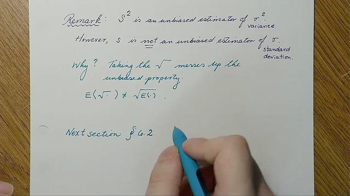 MAE 209 - Lecture 23 - Point Estimators - Winter 2...