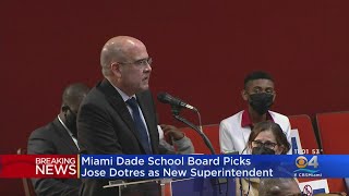 Dr. Jose L. Dotres Selected As Miami-Dade County Public Schools Superintendent
