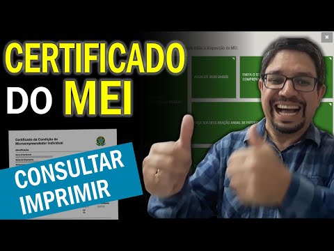 Certificado do MEI: Como consultar e imprimir o certificado de MEI (PASSO A PASSO)