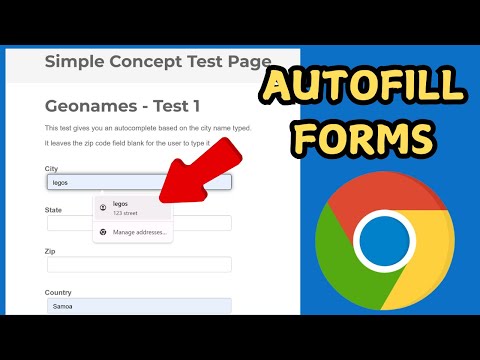 How to Set Up Chrome Autofill | Instantly Fill Out Forms with One Click