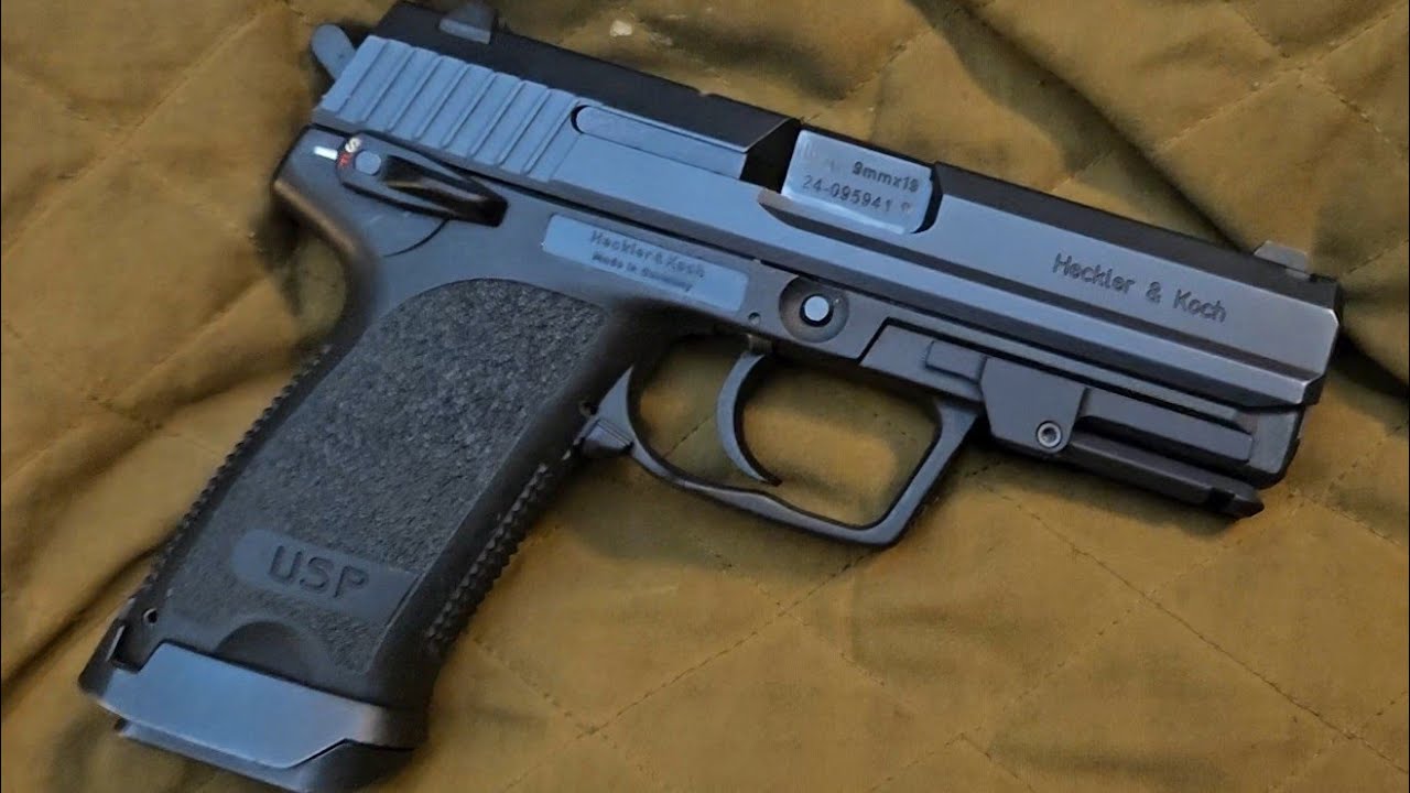 Heckler & Koch USP Fullsize in 9mm - YouTube