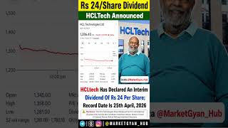 HCLtech announcement #stockmarket #investing #financialfreedom #money