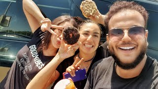 تجربة كل انواع الدونتس من Dunkin Donuts