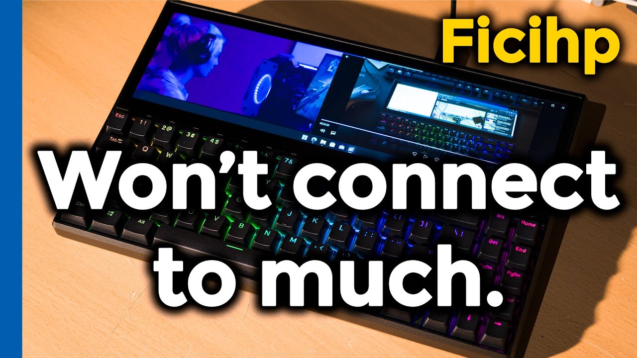 Keyboard Monitor Combo Not for the IT Professional (Ficihp / BQAA