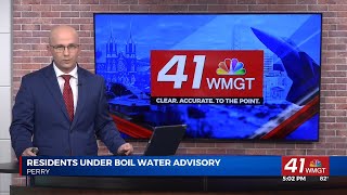UPDATE: Boil water advisory issued for south Perry after water main issue