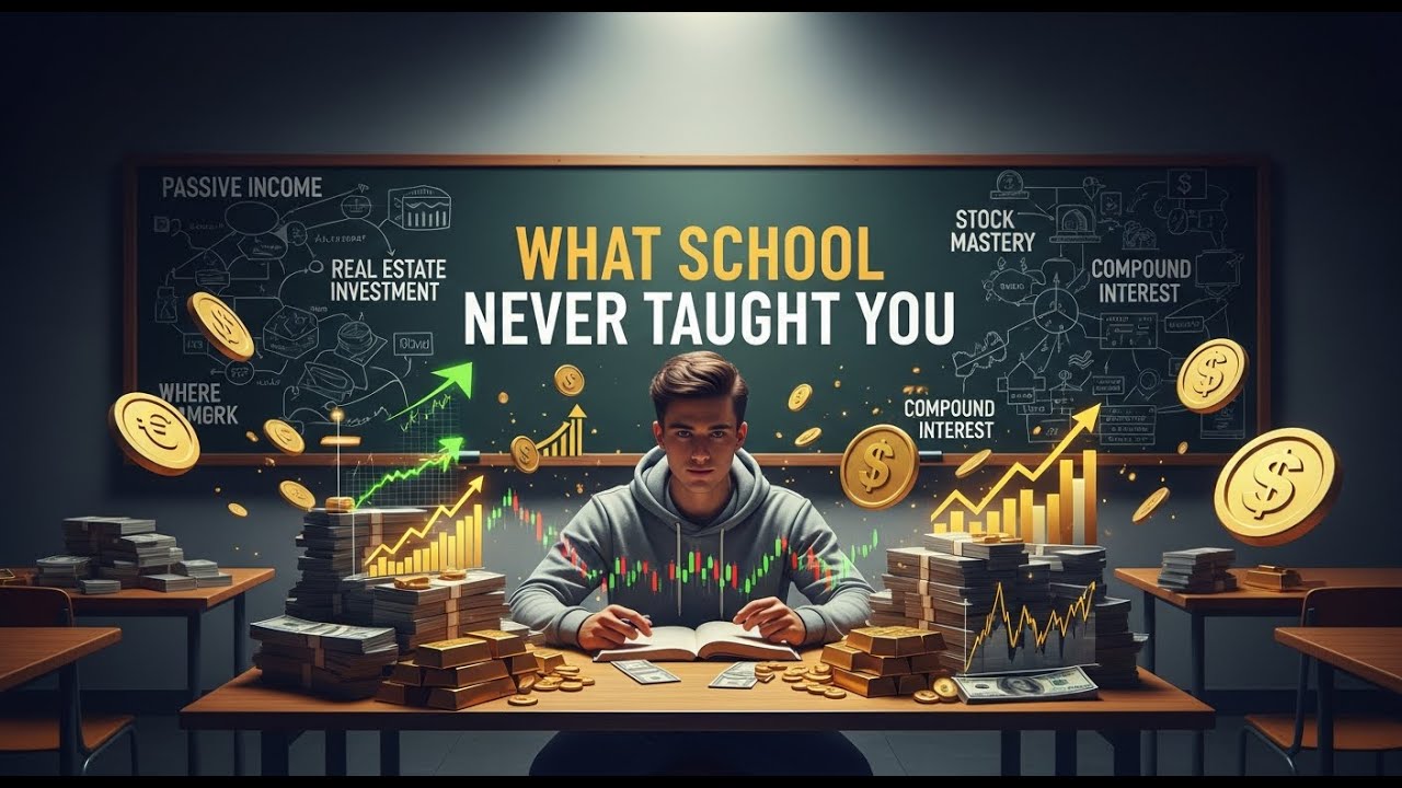 "Wealth Lessons School NEVER Taught You (But The Rich Know)" - YouTube