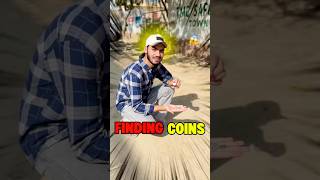 Finding Coins on Road 🤯                 #haiderjanivlogs #minivlog #viralvideo