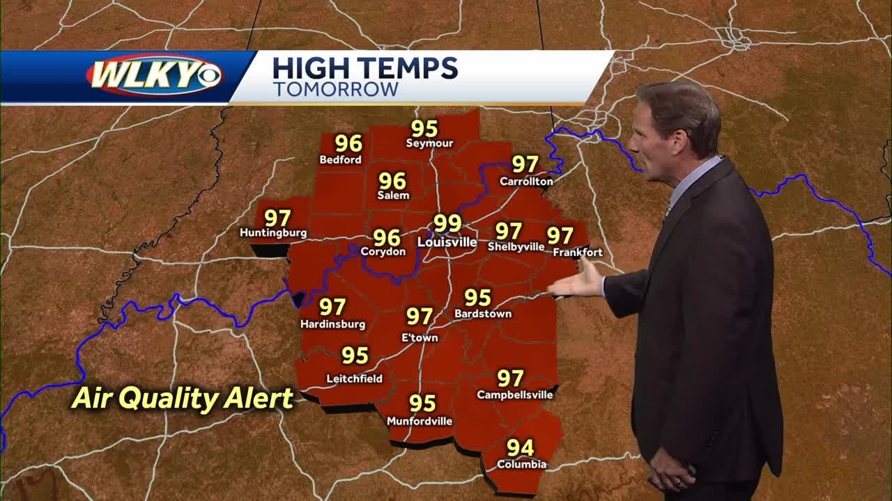 Hot weather continues - YouTube