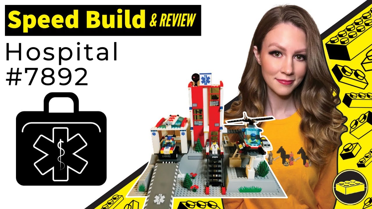LEGO® City Set 7892 Hospital Build and Review