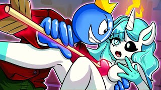 Vampire Blue Secret Love Arrow!? Love Story! | RAINBOW FRIENDS 2 ANIMATION | Rainbow Magic TDC