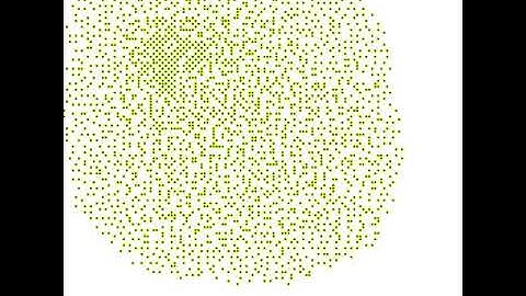 Advent of Code 2022 day 23 visualization