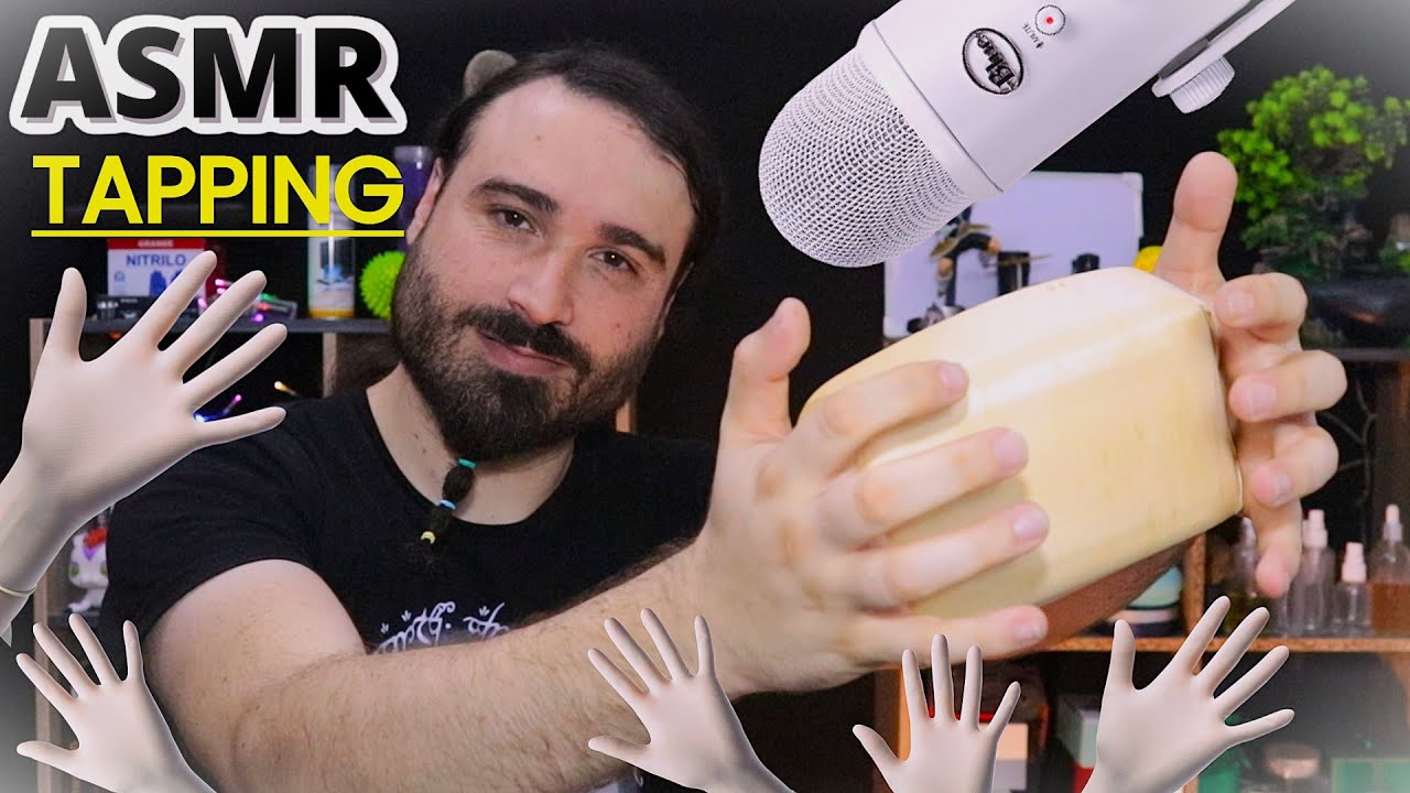 ASMR TAPPING CLASICO Y GLORIOSO para EXPLOTAR TUS SENTIDOS y hacer que DUERMAS PROFUNDAMENTE #asmr