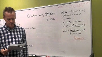 Learn English: Condition using OTHERWISE and OR ELSE
