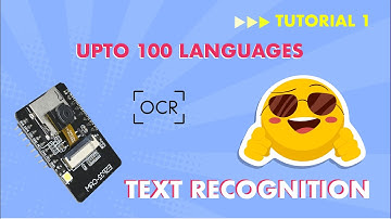 Text Recognition with ESP32CAM ( OCR)