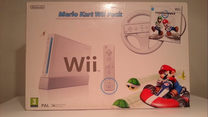 Nintendo Wii with Mario Kart Bundle Unboxing - YouTube