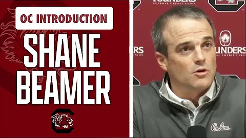 Shane Beamer introduces Dowell Loggains as offensi...