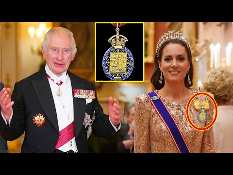 英王查尔斯授予凯特王妃名誉勋位 王室史上第一人