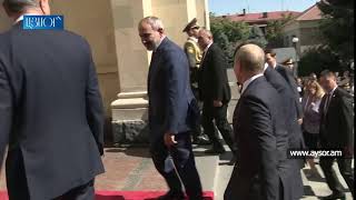 В Ереване Путина спросили про вывод войск из «оккупированных территорий Грузии»