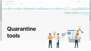 13 | Quarantining tools in Microsoft Dynamics 365 Business Central with IBODigital