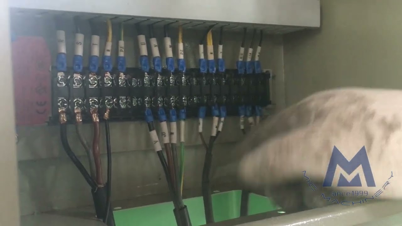 How to connect L60 silicone aluminum tube filling sealing machine to drum press