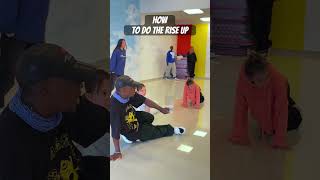 How to do the rise up #howtodance