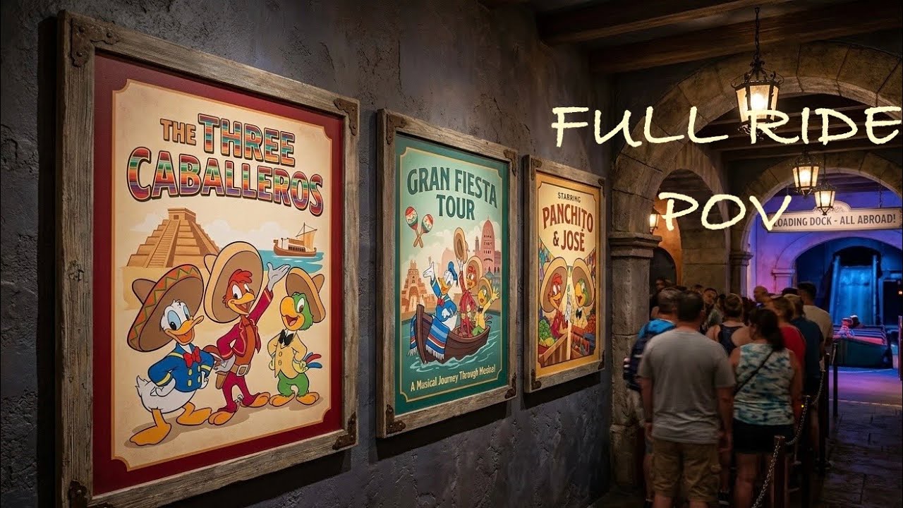 Gran Fiesta Tour at EPCOT 🎉 | Rogan LOVED This Ride!