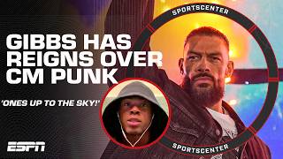 Jahmyr Gibbs Is Rooting For Roman Reigns Vs. Cm Punk Ones Up To The Sky Sportscenter