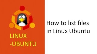 linux command to list all directories and subdirectories , easy to list all files in a directory