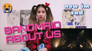 BANDMAID ABOUT US OFFICIAL LIVE VIDEO REACTION