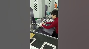 Window board folding by folding machine