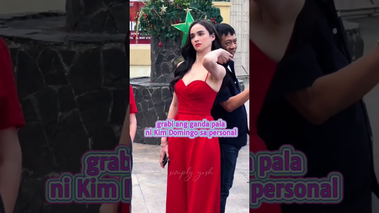 GRABI ANG GANDA NI KIM DOMINGO SA PERSONAL! TAO KA PA BA GIRL? HEHE 