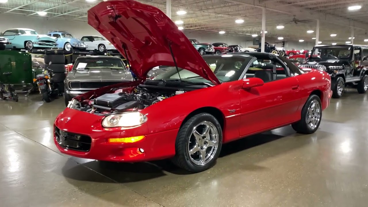 2002 Chevrolet Camaro Z28 in Red