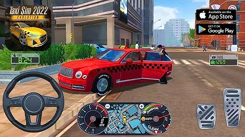Taxi Simulator Evolution (Bentley) Driving Gameplay Android,iOS