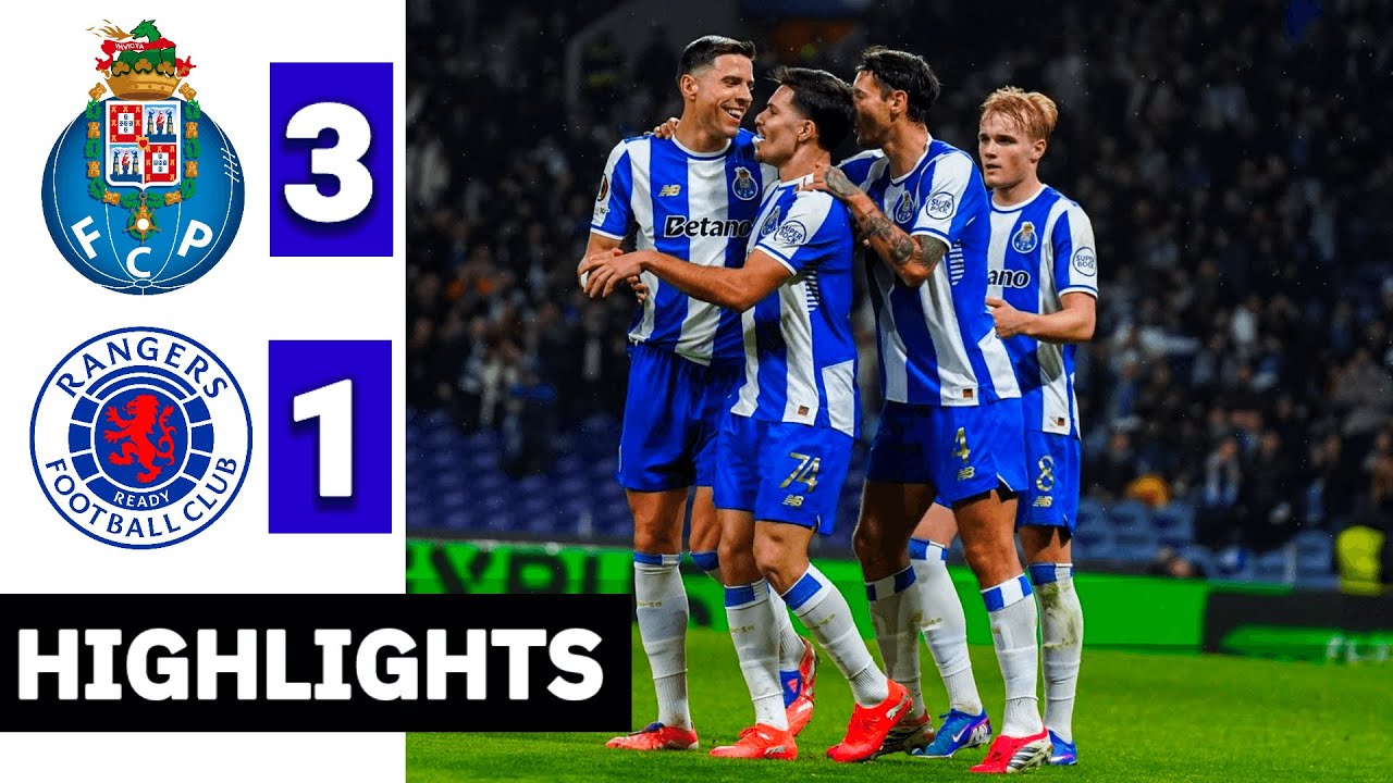 FC Porto vs Rangers 3-1 Highlights | UEFA Europa League 2025/26