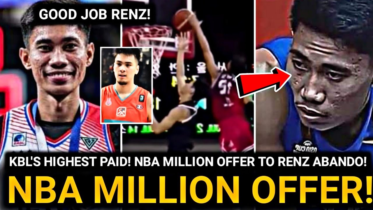 CONFIRM! RENZ ABANDO! Will Join NBA Teams! Next Season! NAUNAHAN NA nga ...