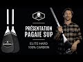 Prsentation pagaie elite hard carbon de stand up paddle redwoodpaddle