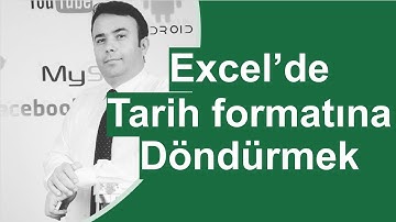 #Excel Excel Metin Şeklindeki Tarihleri, Tarihe Döndürmek - 301.video | Ömer BAĞCI