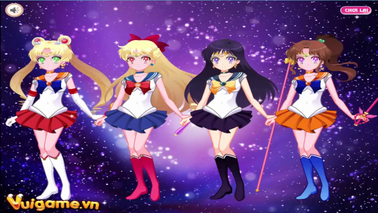 Game Thủy Thủ Mặt Trăng Biến Hình | Tro Choi Thuy Thu Mat Trang | Sailor  Moon - Youtube