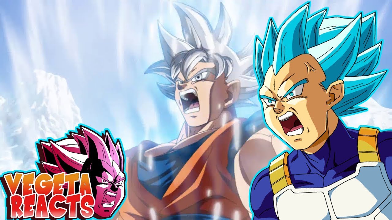 parody or satire Vegeta Reacts To Goku Mastered Ultra Instinct vs Broly