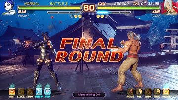 FIGHTING EX LAYER Arcade Mode Blair