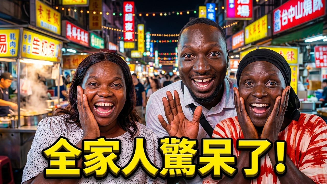 非洲媽媽阿姨挑戰台灣捷運跟公車🚇悠遊卡與行動支付竟大呼：真的太方便💗去夜市終於挑戰臭吃豆腐🤣【黑色星期五】#200 One Card for Everything?! (Mom Shocked) 縮圖