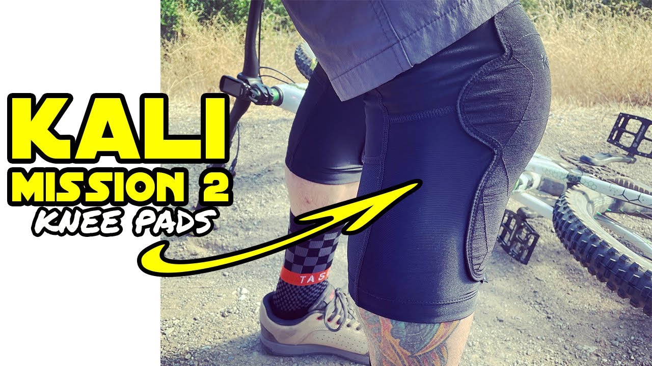 Looking for something light but still protects? - Kali Mission 2 Knee Pads  - 90 Second Reviews - YouTube