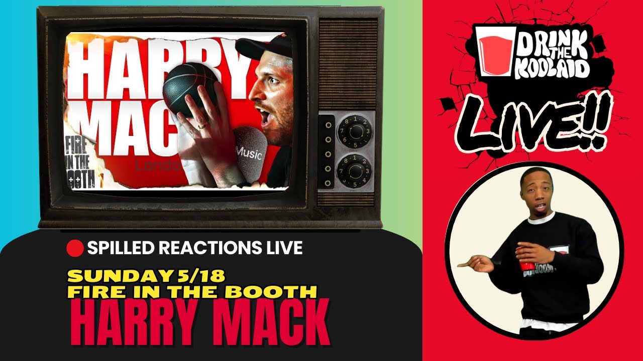 LIVE REACTION @HarryMack - Fire In The Booth (FREESTYLE) 🇺🇸 | Reaction