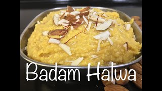 Tasty sweet Badam Halwa / Occasional Tasty Indian sweet / பாதாம் அல்வா / Almond Halwa